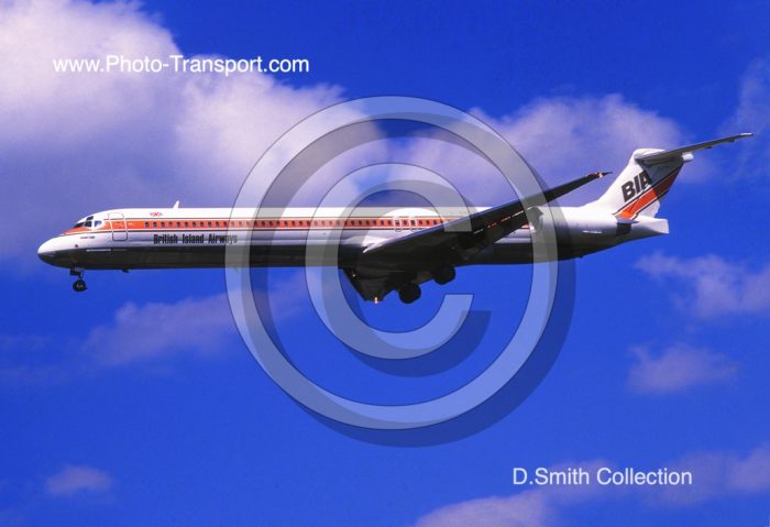 McDonnell Douglas DC-9  G-BNSA   British Island Airways named Island Eagle