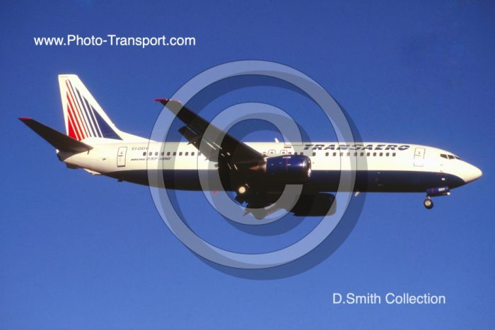 Boeing 737-400       EI-DDY        Transaero Airlines