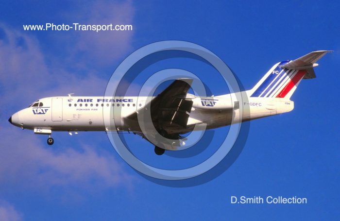 Fokker F28 Fellowship         F-GDFC        Air France TAT European Airlines 