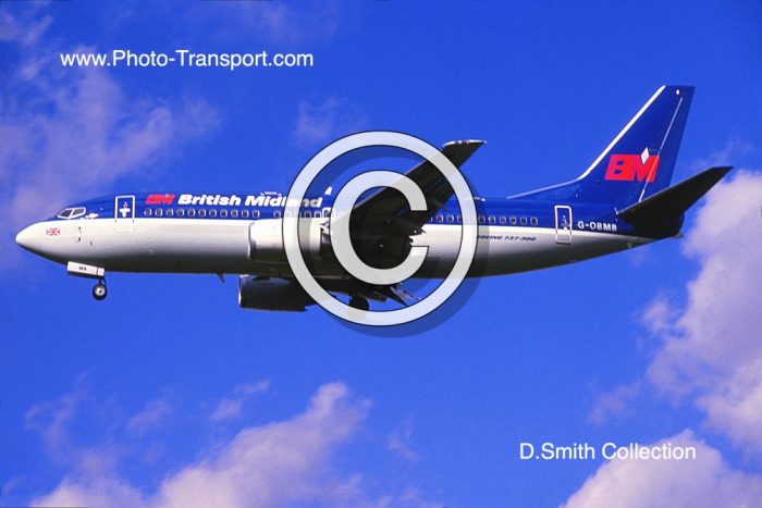 Boeing 737-300       G-OBMB       British Midland 