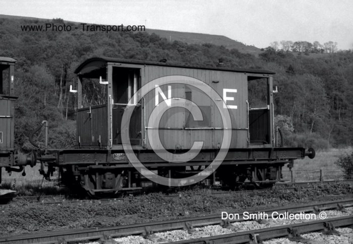 Brake Van NE on side ,plate also shows L.N.E.R 20 TONS  1941  246710 Levisham