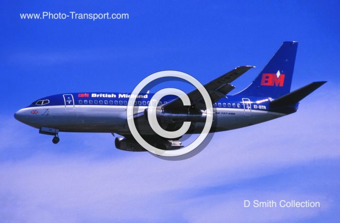 Boeing 737-200(2Q8-Adv)   EI-BTR     British Midland