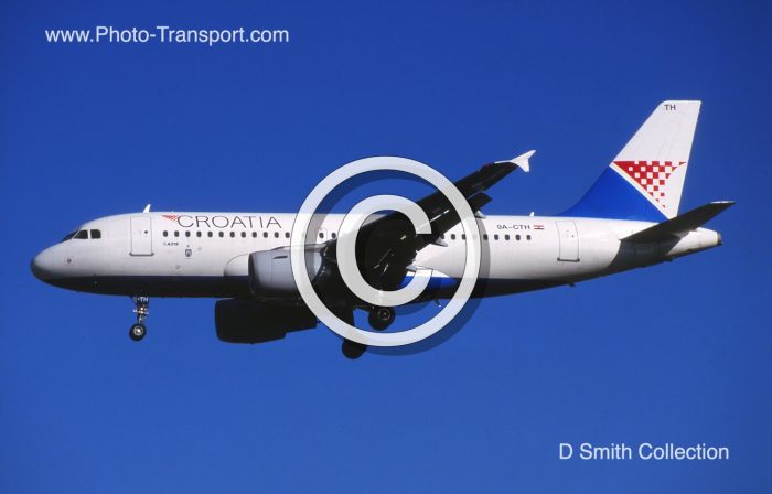 Airbus A319-100   9A-CTH    Croatia Airlines