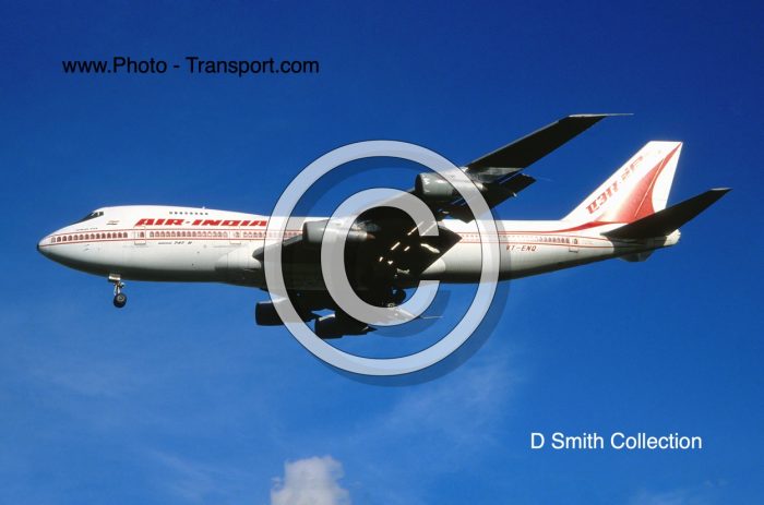 Boeing 747-200       VT-ENQ          Air - India