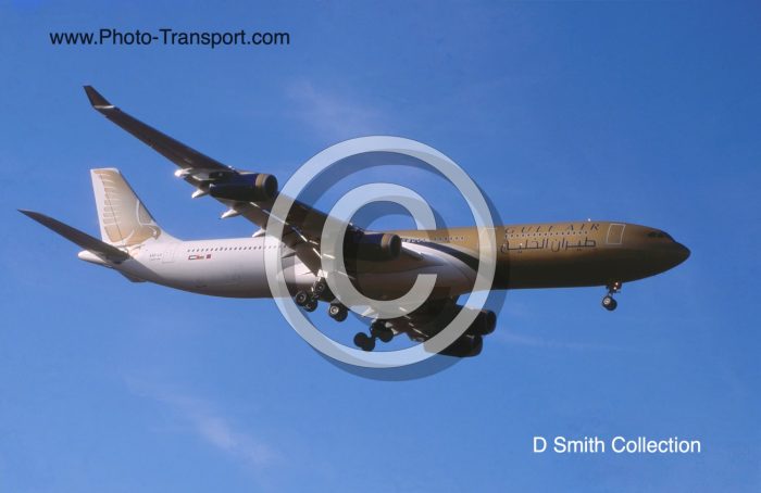 Airbus A340-300 (312)         A40-LH          Gulf Air