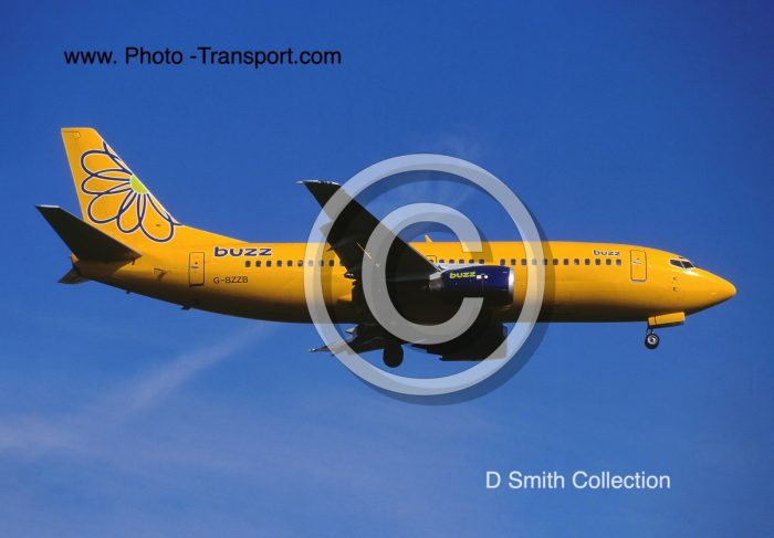Boeing 737-3L9    G-BZZB      Buzz