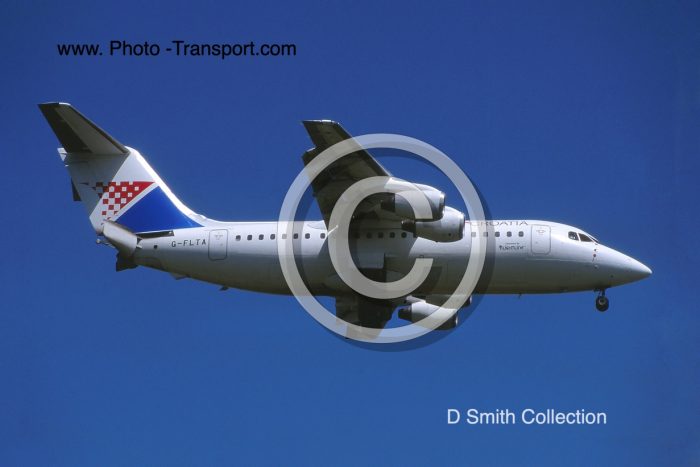 British Aerospace BAe146-200     G-FLTA      Croatia Airlines