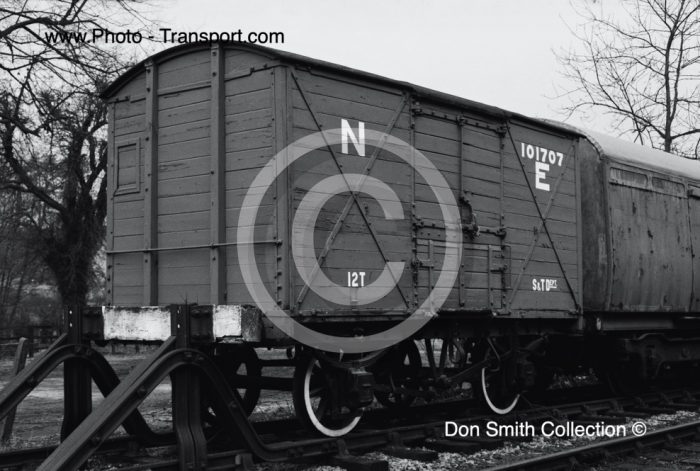 North Eastern 4 wheel wagon capacity 12t with No.101707