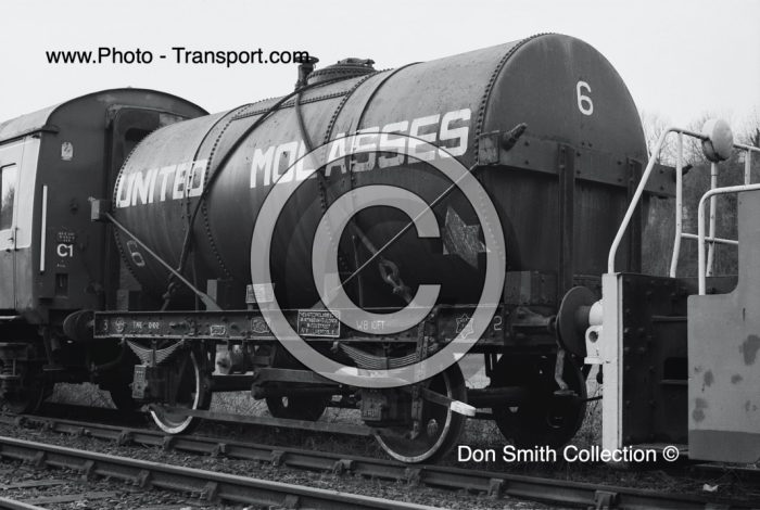 United Molasses 4 bogie wagon at New Bridge Yard
