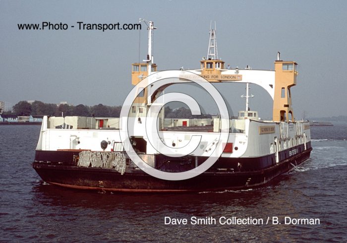 ERNEST BEVIN  - Ro Ro Cargo - Woolwich Ferry