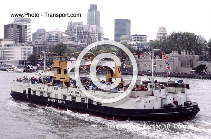 ERNEST BEVIN  - Ro Ro Cargo - Woolwich Ferry
