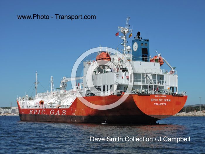 EPIC St.IVAN - LPG Tanker