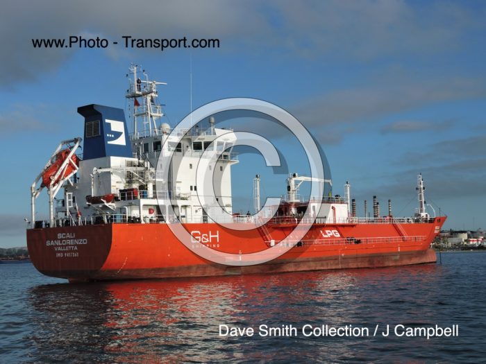 SCALI SANLORENZO - LPG Tanker