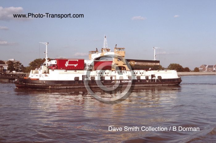 JAMES NEWMAN - Pass  Cargo Ferry - Woolwich Ferry