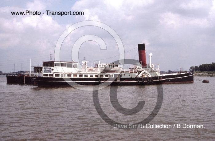 PRINCESS ELIZABETH - Paddle Steamer