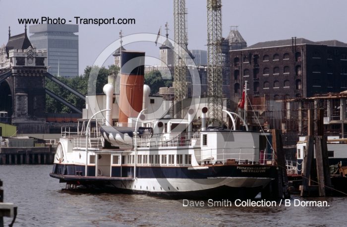 PRINCESS ELIZABETH - Paddle Steamer