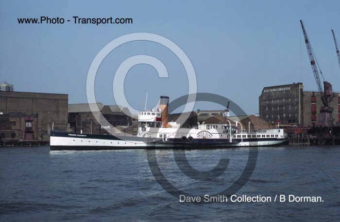 PRINCESS ELIZABETH - Paddle Steamer