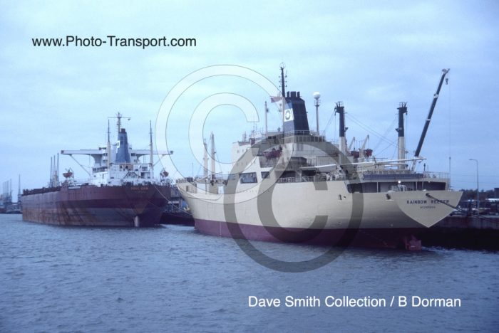 RAINBOW REEFER -  Reefer  and PAN OAK - Bulk Carrier
