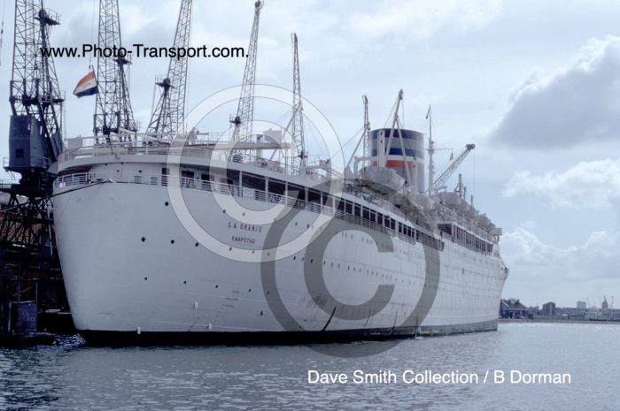 S.A.ORANJE - ex Pretoria Castle  - Pass Cruise