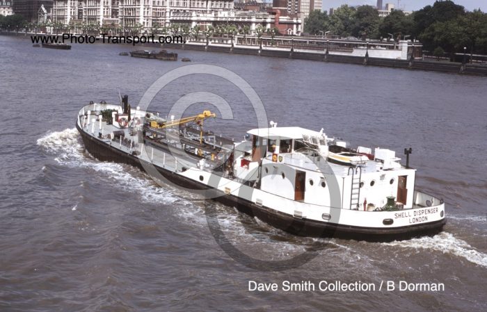 SHELL DISPENSER  -  Bunkering Tanker