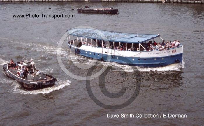ST MAWES CASTLE - River Cruise Vessel and Scoundrel - Tug