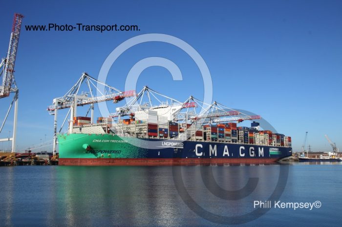 CMA CGM TROCADERO - LNG Powered Container