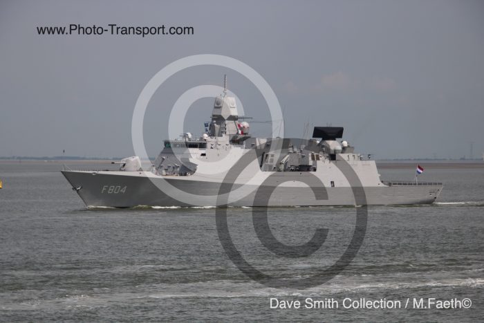 HNLMS DE RUYTER   F804 - Frigate - Dutch Navy