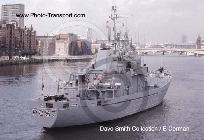 HMS GUERNSEY  P297 - Patrol Vessel