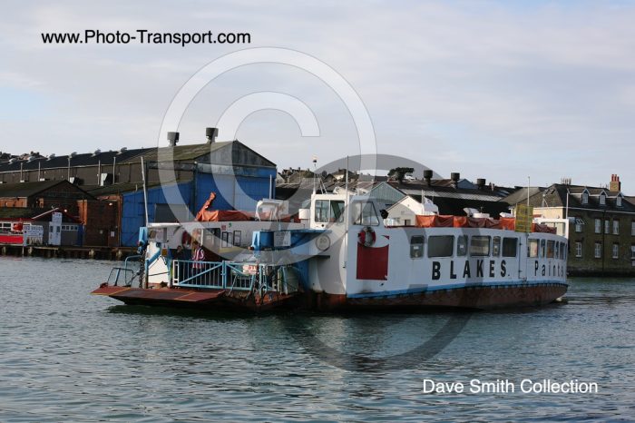 COWES ISLE OF WIGHT CHAIN FERRY  - Passenger Vessel