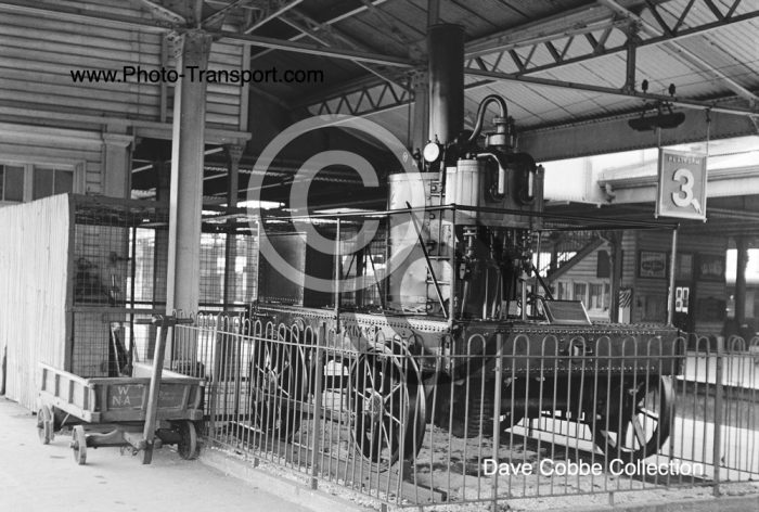  “Tiny”  Preserved loco on Newton Abbot Station platform