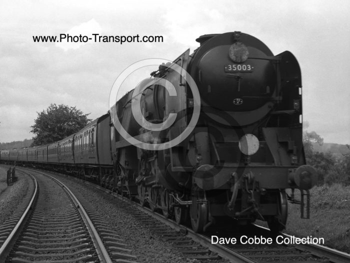 Merchant Navy Class rebuilt 4-6-2 No.35003 Royal Mail