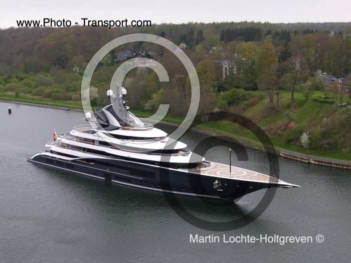 JAG - Super Yacht now renamed KISMET - Pass Cruise