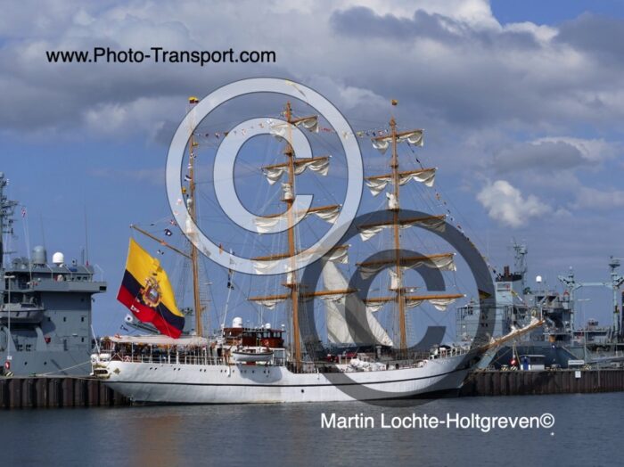 GUAYAS - 3 Masted Barque Sailing Ship
