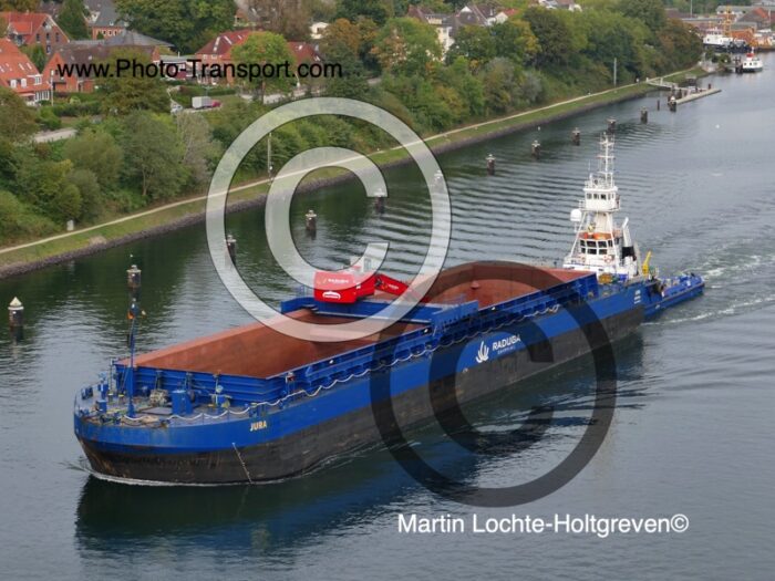 JURA - Cargo Barge and RADUGA ORION  - Offshore Supply Tug