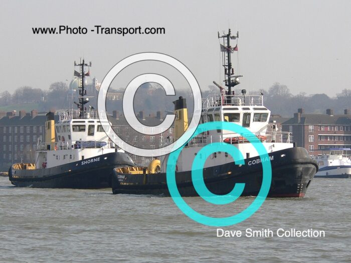 COBHAM  and SHORNE - Tug - Adsteam Colours