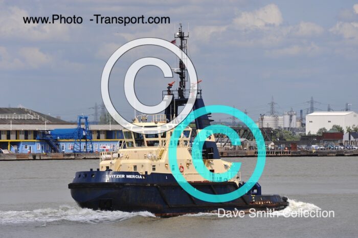 SVITZER MERCIA - Tug - Svitzer Colours