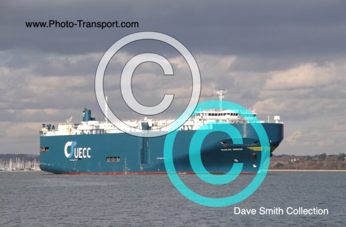 ARABIAN BREEZE  - Vehicle Carrier  - Blue Hull