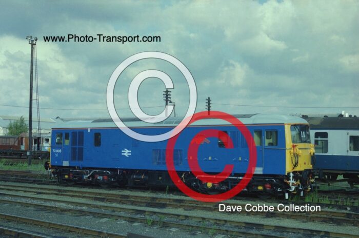 CLASS 73 No.73005 MIDHANTS WATERCRESS LINE (BLUE LIVERY)