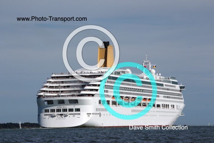 AURORA  - P & O -  Pass Cruise