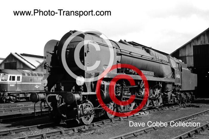 West Country Class (Rebuilt) 4-6-2 No.34036 Westward Ho