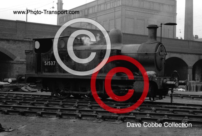 Ex L & Y R / LMS  1F 0-6-0T No.51537