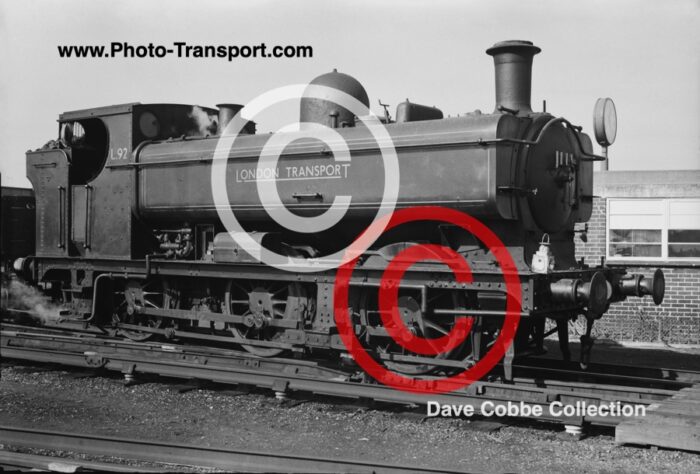 London Transport Steam Loco 0-6-0PT No.L92