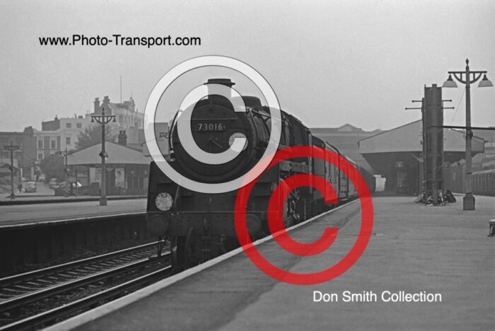 BR Standard Class 5MT 4-6-0 No.73016 at Wimbledon
