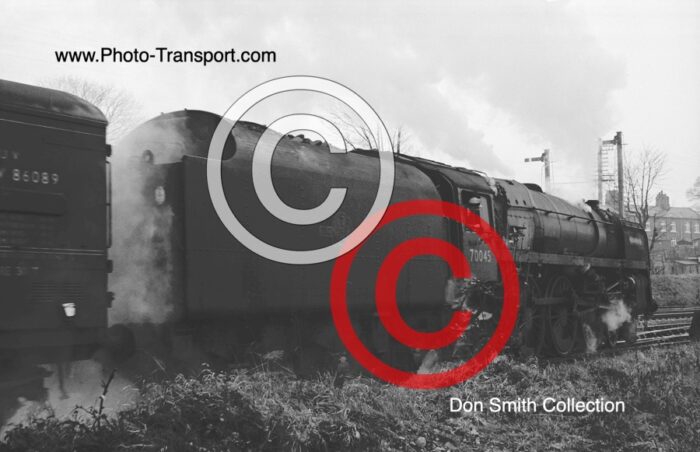 BR Standard “Britannia “Class 4-6-2 No.70045 Lord Rowallan  at Oxenholme