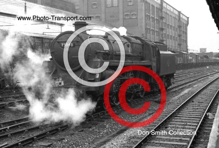BR Standard Class 5 4-6-0 No.73040 Light engine at Warrington Quay Station