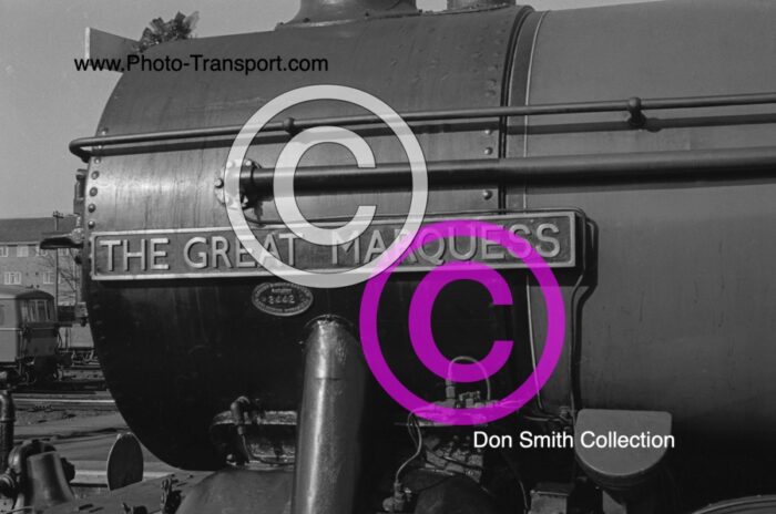 LNER Gresley “K4” 2-6-0 No.3442 The Great Marquess nameplate