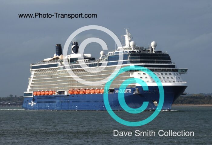 CELEBRITY SILHOUETTE  - Blue Hull -  Pass Cruise
