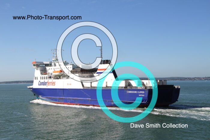Commodore Clipper - Blue Hull - Condor Ferries  - Pass Ro Ro
