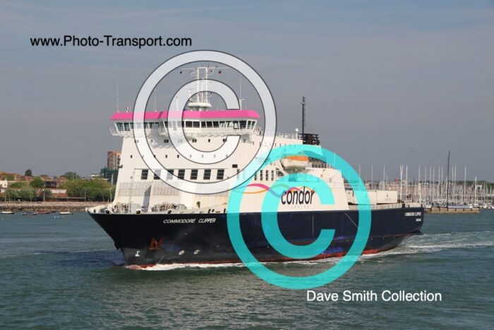 Commodore Clipper - Blue Hull - Condor Ferries  - Pass Ro Ro
