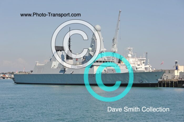 HMS DIAMOND  D34 - Guided Missile Destroyer - Type 45